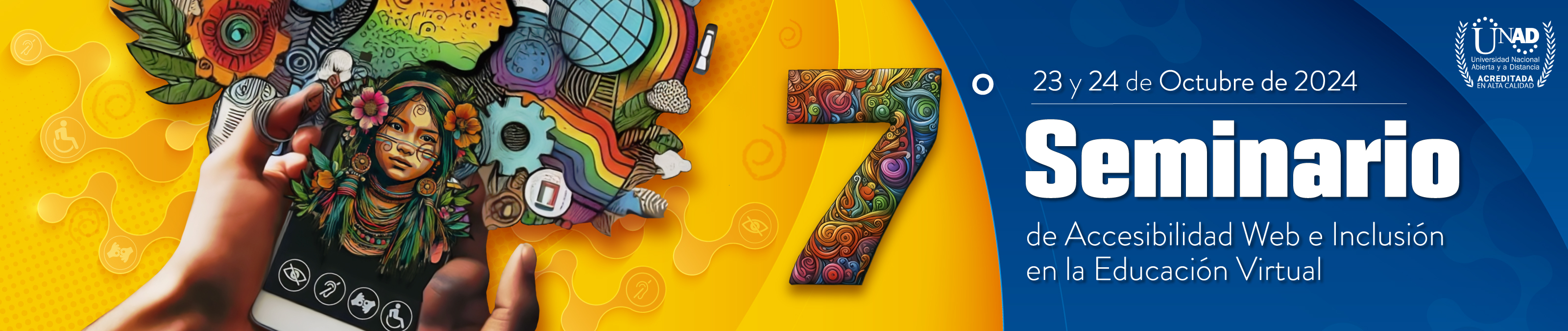 VII Seminario de Accesibilidad web e inclusión en la educación virtual