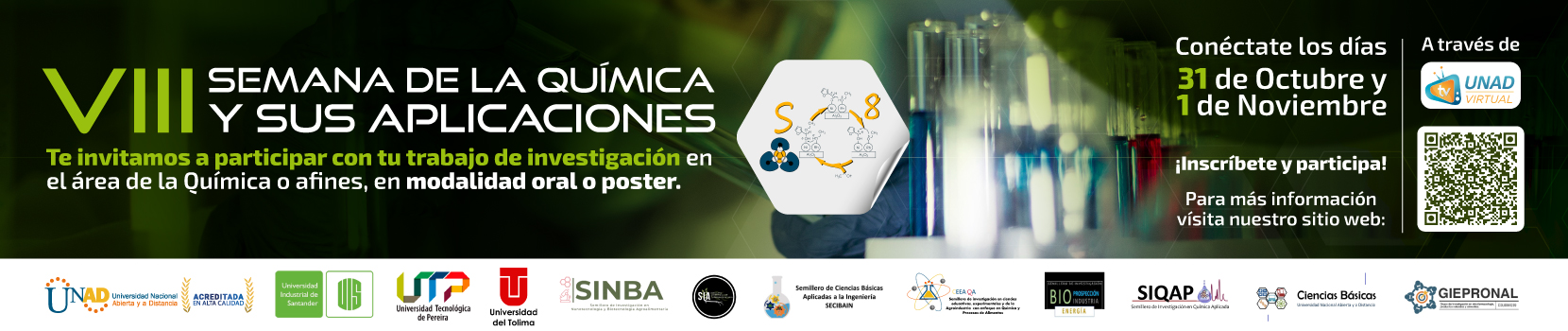 VIII Semana de La Química y sus Aplicaciones