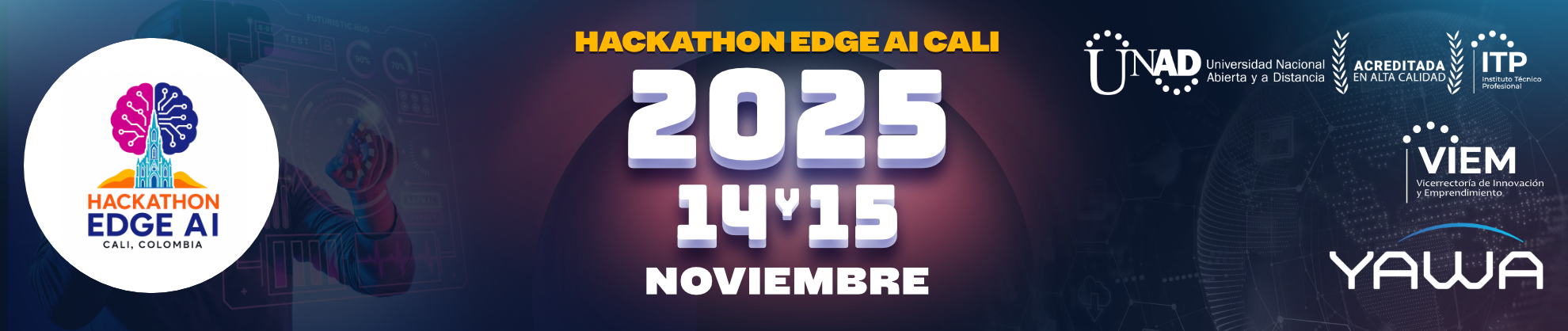 Hackathon Edge AI Cali 14 y 15 de Noviembre 2025