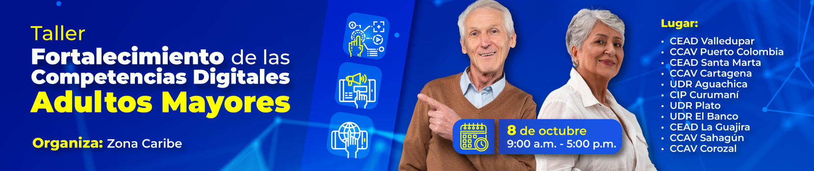 Taller de Fortalecimiento de las Competencias Digitales Adultos Mayores