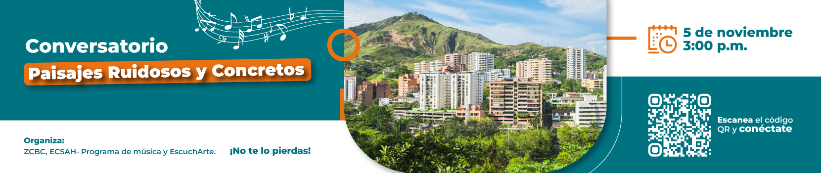 Conversatorio: Paisajes Ruidosos y Concretos