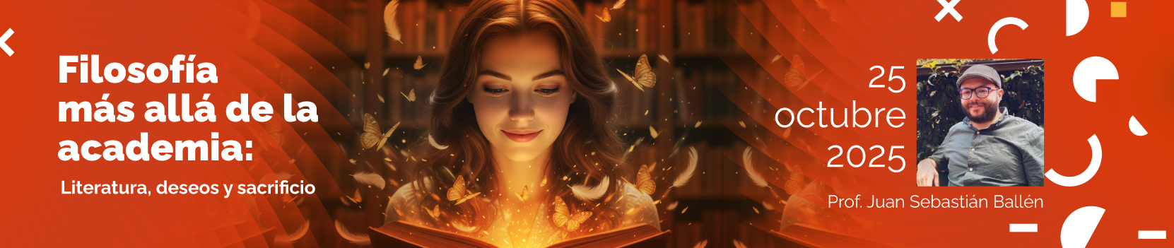 Filosofía más allá de la academia: Literatura, deseos y sacrificio