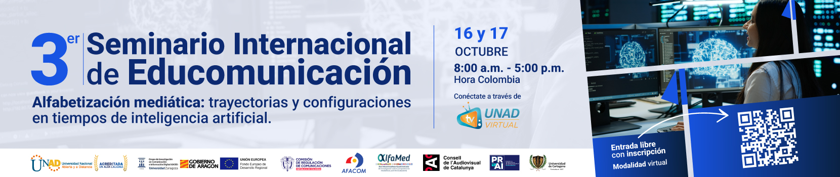 III Seminario Internacional de Educomunicación. Alfabetización mediática: trayectorias y configuraciones en tiempos de inteligencia artificial.