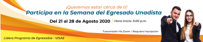 Semana del Egresado y Egresada Unadista