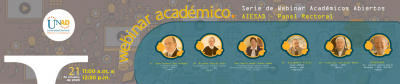 Serie de Webinar Académicos Abiertos AIESAD –  Panel Rectoral