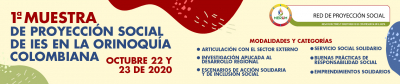 1ª. Muestra de Proyección Social de las IES de la Orinoquia - 23 oct