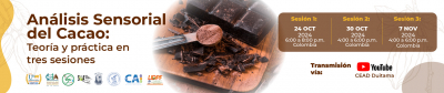 Análisis Sensorial del Cacao: teoría y práctica en tres sesiones" Actividad de internacionalización de curso académico bajo la  modalidad de clases espejo 2024