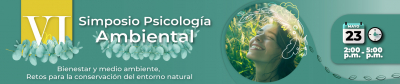 VI Simposio Psicologia Ambiental