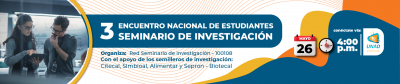 3er encuentro nacional de estudiantes Seminario de investigación