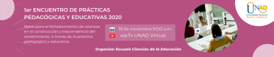 1er ENCUENTRO DE PRACTICICAS PEDAGÓGICAS Y EDUCATIVAS – ECEDU 2020 