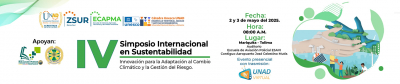 IV Simposio Internacional en Sustentabilidad: Innovación para la Adaptación al Cambio Climático y la Gestión del Riesgo