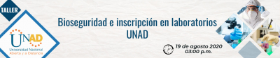 Bioseguridad e inscripción en laboratorios UNAD