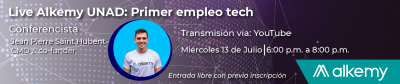 “Live Alkemy - UNAD - Primer empleo Tech!