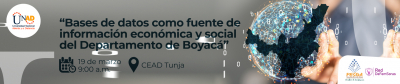 Bases de datos como fuente de información económica y social del Departamento de Boyacá