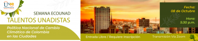 Política  Nacional  de  Cambio Climático de Colombia en las Ciudades