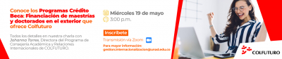 Conoce los Programas Crédito Beca: Financiación de maestrías y doctorados en el exterior que ofrece Colfuturo