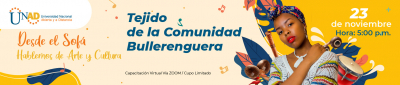 Desde el sofá: Hablemos de arte y cultura (Tejido de la comunidad bullerenguera)
