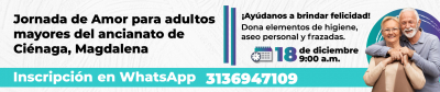 Jornada de Amor para adultos mayores del ancianato de Ciénaga, Magdalena