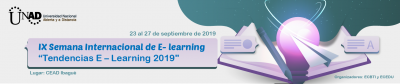 IX Semana Internacional E–Learning