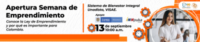 Apertura semana de emprendimiento 			