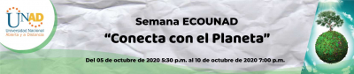 Semana ECOUNAD “Conecta con el Planeta”