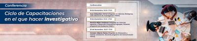 Ciclo de Capacitaciones en el que hacer investigativo 18 - 20 nov