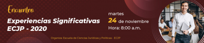 Encuentro de Experiencias Significativas ECJP-2020