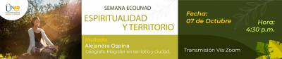 Semana ECOUNAD “Espiritualidad y Territorio”