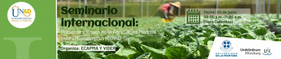 Seminario Internacional: Presente y futuro de la Agricultura mundial ante el Coronavirus COVID-19