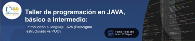 1 Sesión - Introducción al lenguaje JAVA (Paradigma estructurado vs POO)