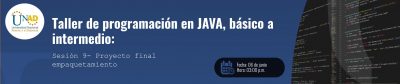9 Sesión - Proyecto final Empaquetamiento