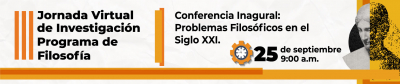 III Jornada Virtual De Investigación Programa De Filosofía	