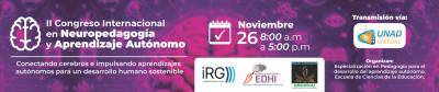 II Congreso Internacional en Neuropedagogía y Aprendizaje Autónomo “Conectando cerebros, impulsando aprendizajes autónomos para un desarrollo humano sostenible