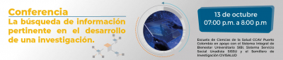Conferencia: La búsqueda de información pertinente en el desarrollo de una investigación