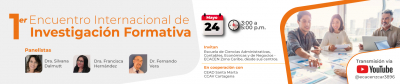 Primer Encuentro Internacional de Investigación Formativa