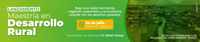 Lanzamiento Maestría en Desarrollo Rural 