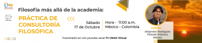 Filosofía más allá de la academia: práctica de consultoría filosófica en vivo con Alejandro Rodríguez desde México