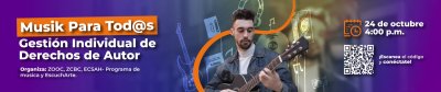 Musik Para Tod@s. Gestión Individual de Derechos de Autor