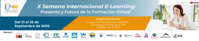 X Semana Internacional E-Learning: Presente y Futuro de la Formación Virtual