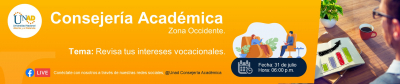 Revisa con la UNAD tus Intereses Vocacionales