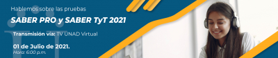 Hablemos sobre las pruebas SABER PRO y SABER TyT 2021