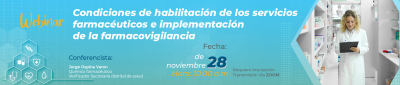 Condiciones de habilitación de los servicios farmacéuticos e implementación de la farmacovigilancia