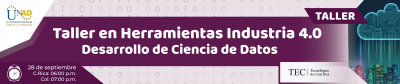 Taller en Herramientas Industria 4.0 - 7 sesión Desarrollo de Ciencia de Datos