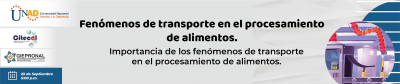 Workshop de Fenómenos de transporte en el procesamiento de alimentos  - 25 Septiembre