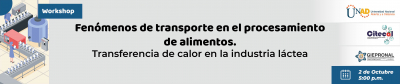 Workshop de Fenómenos de transporte en el procesamiento de alimentos  - 02 Octubre