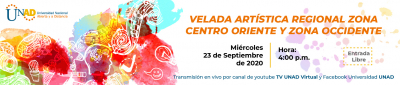 Velada Artística regional Zona Centro Oriente y Zona Occidente 