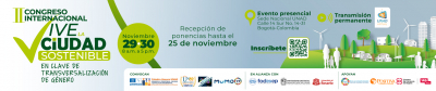 Congreso Internacional ¡Vive la Ciudad Sostenible! En clave de transversalización de género 2023