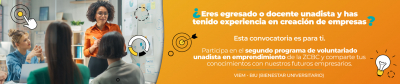 Programa de Voluntariado Unadista en Emprendimiento 2024 I - ZCBC
