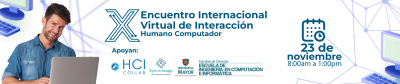 X Encuentro Internacional Virtual de Interacción Humano Computador 