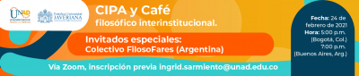 CIPA y Café filosófico interinstitucional